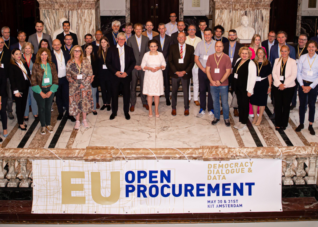 Deelnemers van de Open Procurement conferentie